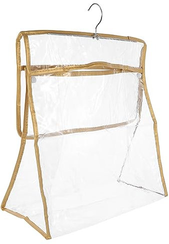 CAXUSD 1stück Praktische Hängende Toilettentasche Wasserdichter Aufbewahrungsbeutel Mit Hook Für Bad Transparentes Design Einfache Handhabung Für Kleidung Und Handy Faltbare