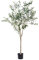 LUWENER Künstlicher Olivenbaum, künstlicher Olivenbaum mit lebensechten Olivenblättern, großer Baum für den Innen- und Außenbereich, 1,8 m