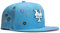 New Era NY New York Mets 59Fifty Cooperstown Super Bloom - Berretto aderente, Blu, 64 EU
