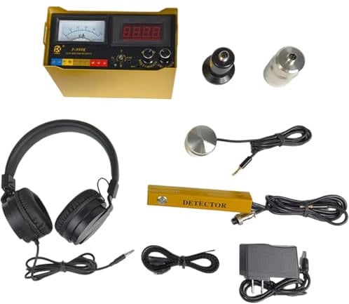 twostronking 4-Stufiger Wasserleckdetektor Für Zu Hause, 200 Hz – 3000 Hz, Mit Zeigererkennungshost, 2,0 M Maximale Erkennungstiefe, Geeignet Für Feuerrohre, Fußbodenheizungsrohre Usw.