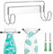 Soporte para Tabla de Planchar, Soporte de Pared para Tabla Planchar, Colgador Tabla Planchar de Acero Inoxidable, Soporte Tabla Planchar Puerta, Gancho para Tabla de Planchar, para Cuartos de Lavado
