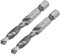 AzureRay Combinación Taladro y Rosca, Herramienta de Roscado M6x1, Brocas para Metal Acero Espiral Alta Velocidad, Flauta Perforación Profesional (M6 x 1)