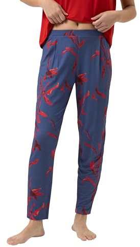 Mey Nachtwäsche Serie Royal Garden Damen Yoga Pants Astral Night (XL)
