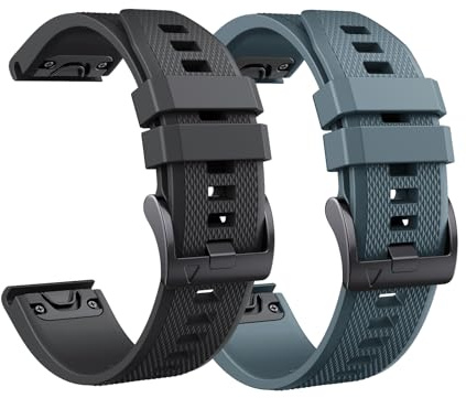 Quickfit 22mm für Garmin Fenix 5/5 Plus/6/6 Pro/7/7Pro, Quickfit Armband 22mm für Garmin Epix 2, Instinct/Instinct 2 Solar, Forerunner 935/945/955/745, Approach S60/S62, Descent G1