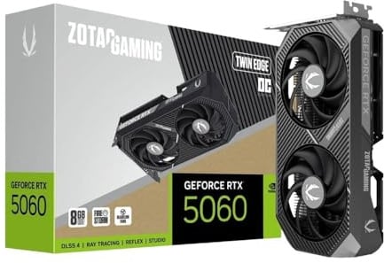 ZOTAC GAMING GF RTX 5060 Twin Edge 8GB