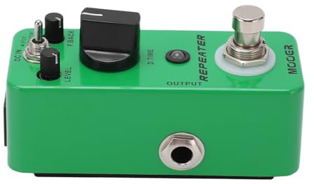Stylebest Delay Effect Pedal with 3 Modes for Musicians, Digital Repeater Delay Stompbox, Portable Metal Design, 9V Power Supply
