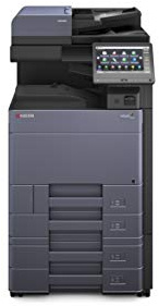 Kyocera TASKalfa 4053ci Multifunktionsdrucker, Farblaser, A3 (297 x 420 mm) (Original), A3 (Träger), bis zu 40 ppm (Kopie) bis zu 40 ppm (Druck), 1150 Blatt, USB 2.0, G