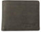 HOLZRICHTER Berlin - Herren Geldbörse aus Leder (No 1-5), 9x12x1 cm im Querformat, Edles, Portemonnaie mit 8 Kartenfächer, 3 Dokumentenfächer und 1 Münzfach, Geldbeutel, Schwarz-Anthrazit