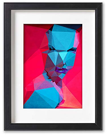 Hochwertiger Kunstdruck Poster Print – Iron Heat - Künstler: Boris Draschoff - A2 - 420mm x 594mm Badezimmer Deko Bilder Wohnzimmer Poster & Kunstdrucke | Lieferung ohne Rahmen