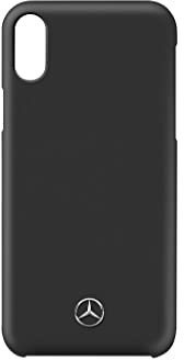 Mercedes-Benz Collection Hülle für iPhone XR | iPhone XR Cover/Handyhülle mit Mercedes Logo | grau, schwarz