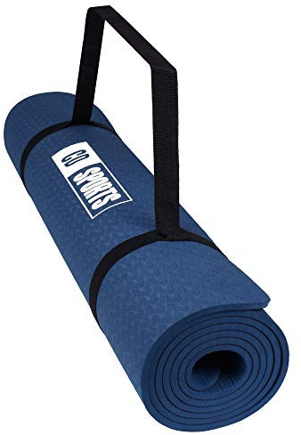 Calma Dragon Esterilla Yoga Fitness Gimnasia, Colchoneta de Yoga 89828 Antideslizante Estera para Pilates con Material ecológico TPE Mat diseñado para Entretenimiento y Entrenamiento físico (Azul)