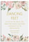 PMPrinted Blush Floral A5,A4 Or A3 Dancing Feet, Flop Flops Wedding Sign, Personlaised