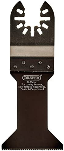 Draper 70467 Oscillating Multi-Tool Plunge Cutting Blade, Black, 44mm