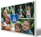 wandmotiv24 Leinwandbild 260 g/m ² - Foto-Collage mit 3 Fotos - Fotogeschenk - Geschenk für den Vater - Kunstdruck querformat 30x20cm (BxH) - der Beste Papa - M0016