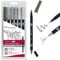 Tombow ABT Dual Brush Pen, Grey Colors, Stift mit zwei Spitzen, perfekt fürs Hand-Lettering und Bullet Journal, wasservermalbar, ABT-6P-6, 6er Set, 1 Stück (6er Pack)