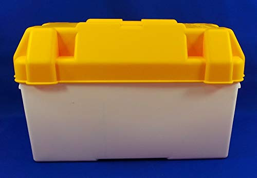 Large Marine Leisure Battery Box With Straps