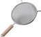 Sieve with Wooden Handle, Stainless Steel, 20cm in Diameter
