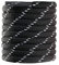 CCSOFTIME Lacci Scarponi Montagna,4mm Lacci per Scarponi da Lavoro/Trekking/Passeggio,Stringhe per Scarpe da Antinfortunistiche,Resistent Lacci per Stivali -Neri Bianchi-90cm