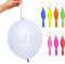 30 perforierte Luftballons für Kinder, ideal für Party Geburtstag im Freien | 13 Zoll Super Dicker Ballon mit Gummiband