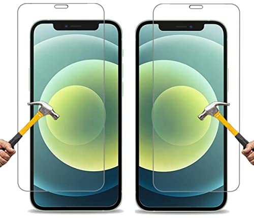 ino 2x Schutzglas kompatibel mit iphone 12Pro iphone 12 Panzerglas Schutzglas Schutzfolie Panzerfolie Displayschutzglas Harte Folie Schutz Glasfolie Displayglas 9H 12 Pro