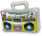 The Glowhouse Große aufblasbare Radio Boom Box Stereo Lautsprecher Blow Up Junggesellenabschied Prop Neuheit Dress Up Witz 80er 90er Jahre