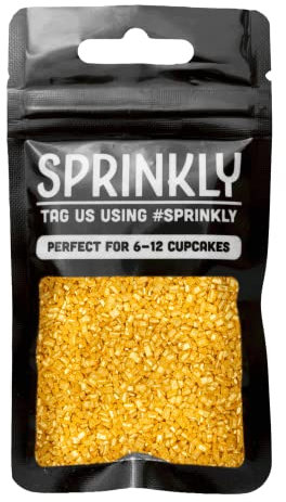 SPRINKLY - Sparkling Sugar - Gold - 30g