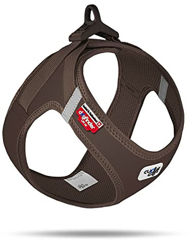 Vest Harness curli Clasp Softshell Brown XL