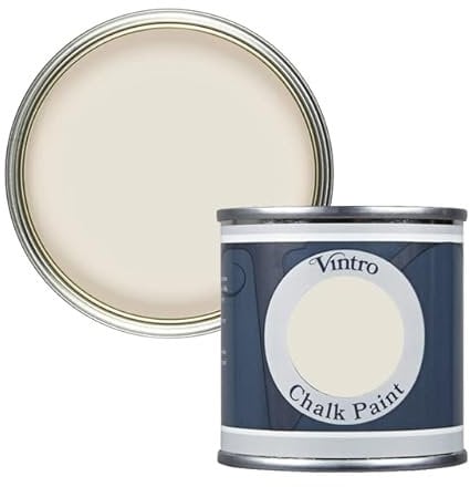 Vintro Paint | Peach Chalk Paint | Furniture Paint | Shabby Chic | Ultra Matt Finish | 125ml (125ml, Autumn Glow - Peach)