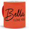 Tazza Personalizzata per Coppie - Ceramica 330 ml, Fluoro, Colazione - Regali Originali con Nome e Linee di Testo