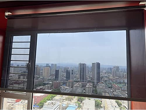 OKUOKA Store enrouleur occultant Store enrouleur occultant Ministère de l'intérieur Rideaux de confidentialité, Fenêtre de cuisine Volet roulant unidirectionnel, 40 60 80 100 110 120 130 140 158 cm La