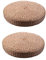 puissant 2X 40Cm Kissen Rundes Stroh Geflecht Handgefertigt Kissen Boden Yoga Stuhl Sitz
