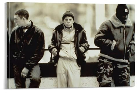 La Haine 90er Jahre Filmposter (9) Wohnkultur Poster Wandkunst Hängender Bild Druck Dekorative Malerei Po