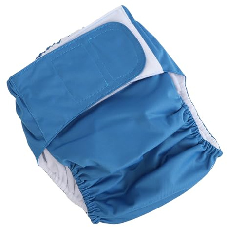Stoff-Inkontinenz-Unterwäsche, Windeln für Erwachsene, Waschbar, Auslaufsicher, Elastischer Bund, Hält die Haut Trocken, Hohe Absorption, für Männer und Frauen für den Alltag