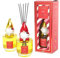 Mercury Home - Raumduft Diffusor 120ml - Apfel und Zimt - mit ätherischen Ölen, Baumwollstäbchen - für Zuhause - Geschenkidee Weihnachten (Vanille)