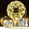 LED Streifen Batteriebetrieben,4M 8 Modi LED Strip Batteriebetrieben,LED Lichtleiste Batterie mit Timer,Dimmbar LED Strip mit Fernbedienung,Wasserdichte Lichtleisten,LED Lichtband Wasserdicht
