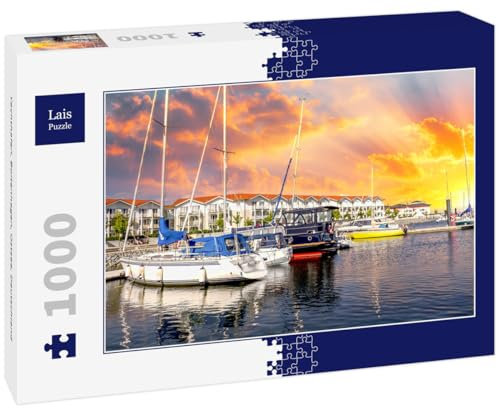 Lais Puzzle Yachthafen, Boltenhagen, Ostsee, Deutschland 1000 Teile