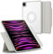 Spigen AirSkin Pro OneTap Hülle Kompatibel mit iPad Pro 12.9 Zoll Generation 6 2022 | 5 2021 Vollständig Abnehmbarer Deckel mit Magnet - Grau