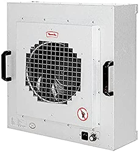 Luftreiniger, Lüfterfilter, Filter-Laminar-Flow-Haube 57 x 57 x 6,9 cm, Luftreiniger für die Industrie, entfernt 99,99% Staub, hocheffizienter Luftreiniger, Reinraumfilter für Reinigungsein