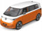 2023 ID.Buzz Van Orange und Weiß Special Edition Serie 1/24 Druckguss Modellauto 32914OR