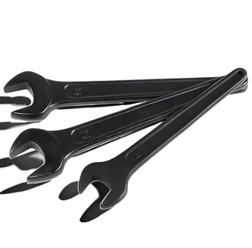 EKalgretrA Gekröpfter verlängerungsschlüssel Einmaulschlüssel-Satz aus Kohlenstoffstahl mit robustem Griff(50mm)