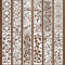 YUXIANLB 12 Stück Schablonen Zum Malen Auf Holz Wiederverwendbare Bordüre Blattschablone Vorlage Möbel Kuchen Dekorative Schablonen Für Holzkarten DIY Handwerk Wand Leinwand Stoff