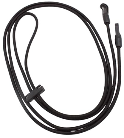 PFIFF 103118 Rallonge de Cou, rênes auxiliaires pour Correction de la Posture, chambon, Extension du Cou, amélioration des douleurs au Cou et à la Nuque, 3,4 m, Noir, Complet