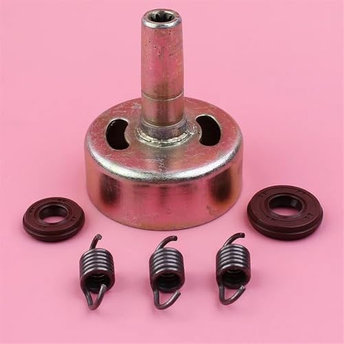 LALAL 9T Clutch Drum Spring Oil Seal Set for Honda GX25 GX 25 4 Stroke Small Engine Motor Lawn Mower Spare Part