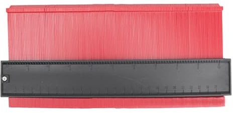 Profile Gauge 6 Inch/14cm, Contour Gauge Profile Tool, Contour Duplicator for Precise Copy Irregular Shape Tool for Carpentry, Flooring, Tiles, Woodworking, Construction, Ideal for DIY Project