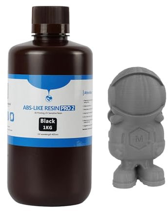 Tough Resin, Print Resin, Photosensitive Resin, UV-Curing Photopolymer Resin, Low Odor Resin, Printer Resin for Miniaturen, Board Game Character Resin, Resin for Printing