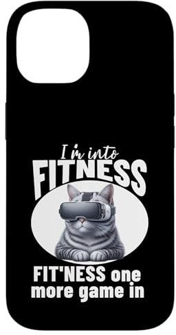 Hülle für iPhone 14 Gaming VR Cat Graphic Einzigartiger Gamer Ich mag Fitness Lustig