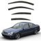 YDLYDL Windabweiser für Mercedes Benz E Class SWB MK3-W211 2003-2008, Integrierte Auto-Fensterdeflektoren gegen Regen & Wind | Leicht zu montieren