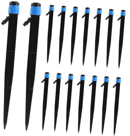 Milisten 50pcs Garden Drip Irrigation System Parts Dripper Watering Nozzle for Drip Line Sprinkler for Lawns Efficient Water Feeder for Plants