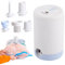 yakermur Pompe portable gonflable - Pompe à sac sous vide | Gonfleur portable sans fil et extracteur d'air pour vêtements, couettes, bateaux gonflables, basketball, vélos, kayaks,