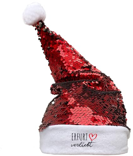 Huuraa Weihnachtsmütze Erfurt verliebt Geschenk Filz Erfurt Geschenkidee
